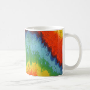 Gefärbte Krawatte Tasse