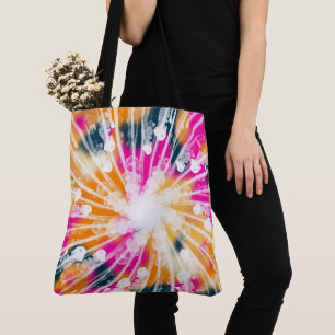 Gefärbte Krawatte Tote Bag