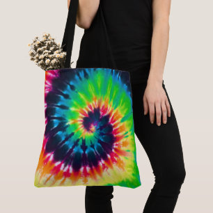 Gefärbte Krawatte Tote Bag