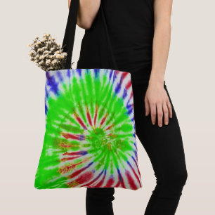 Gefärbte Krawatte Tote Bag
