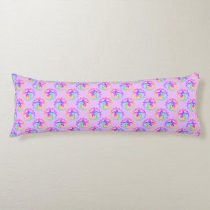 Gefärbte Krawatte Tribal Turtle Moari Sun Pink Seitenschläferkissen