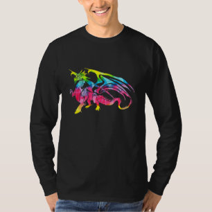 Gefärbte Krawatte Trippy Zodiac Dragon Fantasie My T-Shirt