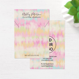 Gefärbte Krawatte unicorn Regenbogenschmuck, Halsk