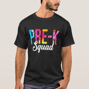 Gefärbte Krawatte vor K Squad Lehrerin Student 100 T-Shirt