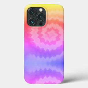Gefärbte Krawatte wirbelnd funky Retro groovy bunt Case-Mate iPhone Hülle