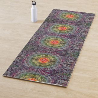 Gefärbte Krawatte Yoga Mat (doppelseitig!)  Yogamatte