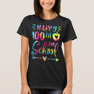 Gefärbte Krawatte zum 100. Schullehrertag T-Shirt