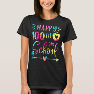 Gefärbte Krawatte zum 100. Schullehrertag T-Shirt
