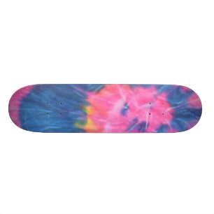 Gefärbte KrawatteSkateboard Skateboard