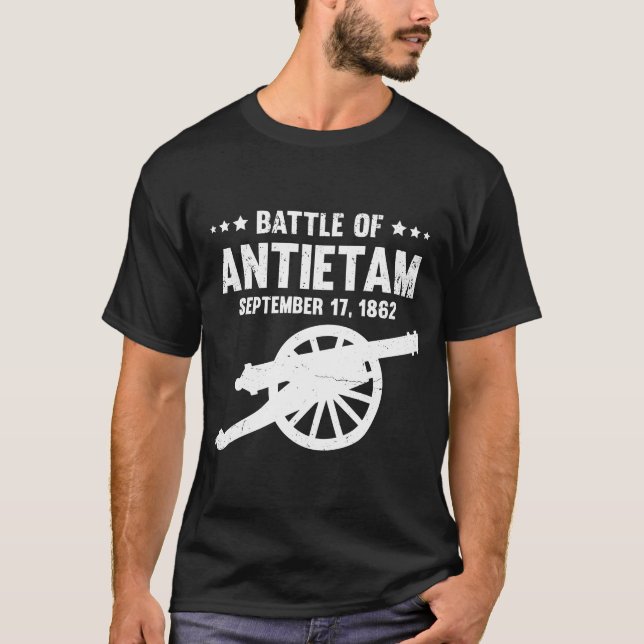 Gefecht von Sharpsbur im Zivilen Krieg gegen Antie T-Shirt (Vorderseite)