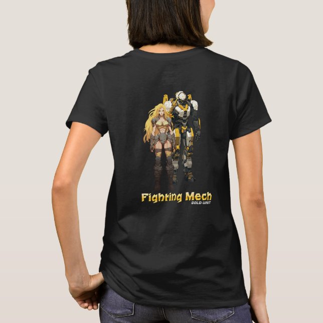 Gefechte (Goldeinheit) T-Shirt (Rückseite)