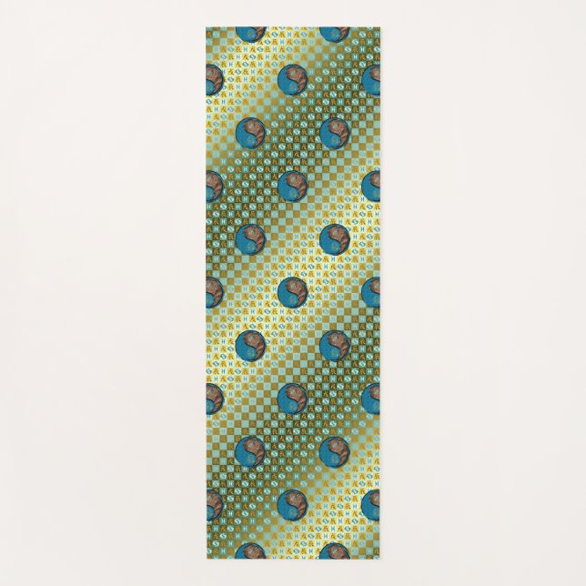 Gefechte und Erddrache Yogamatte (Vorderseite)