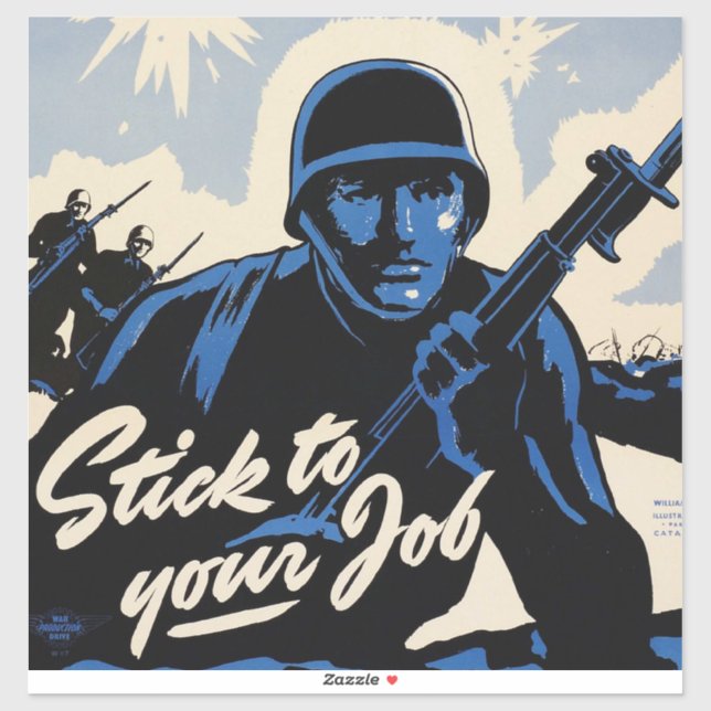 Gefechtsfeldangriff amerikanischer Krieger Aufkleber (Blatt)