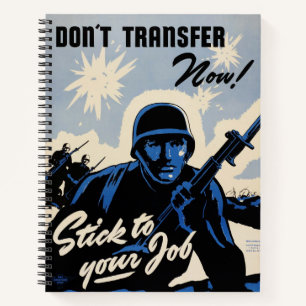 Gefechtsfeldangriff amerikanischer Krieger Notizbuch