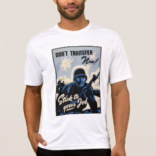 Gefechtsfeldangriff amerikanischer Krieger T-Shirt