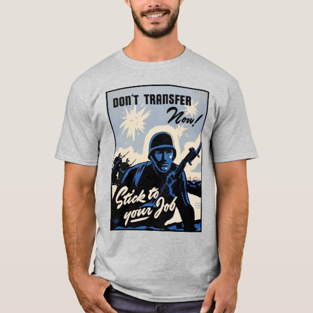 Gefechtsfeldangriff amerikanischer Krieger T-Shirt (Vorderseite)