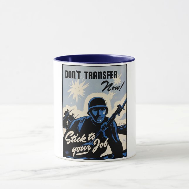 Gefechtsfeldangriff amerikanischer Krieger Tasse (Zentrum)