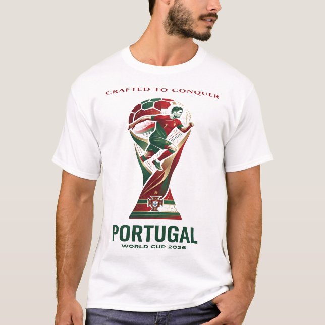 Gefertigt zu erobern T-Shirt (Vorderseite)