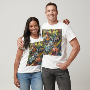 Gefiederte Göttin Abstract Hankamer Artjunkhaus T-Shirt