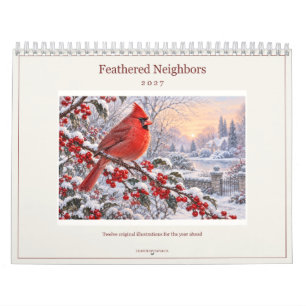 Gefiederte Nachbarn 2027 Garten Vogel Kalender
