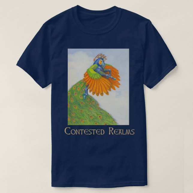 Gefiederter Pegasus T-Shirt (Design vorne)