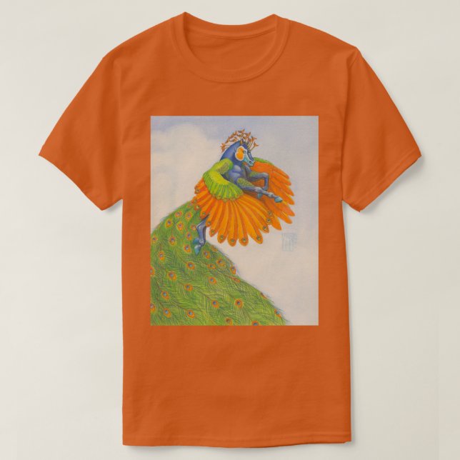 Gefiederter Pegasus T-Shirt (Design vorne)