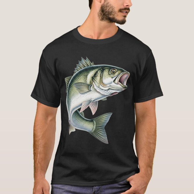 Gefleckter Barsch T-Shirt (Vorderseite)