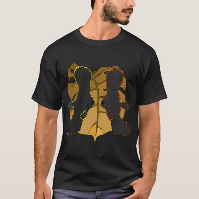 Gefleckter Fledermausfisch T-Shirt (Vorderseite)
