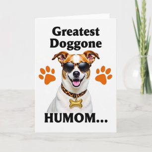 Gefleckter Hund Greatest Humom Karte