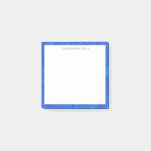 Gefleckter kobaltblauer Rahmen im Canvas-Look