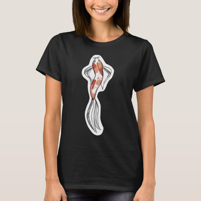 Gefleckter Koi-Fisch T-Shirt (Vorderseite)