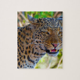 Gefleckter Leopard Puzzle