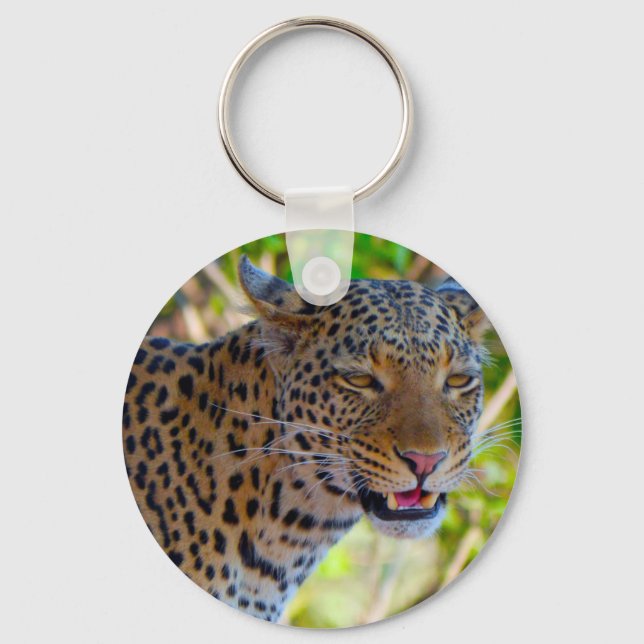 Gefleckter Leopard Schlüsselanhänger (Vorderseite)