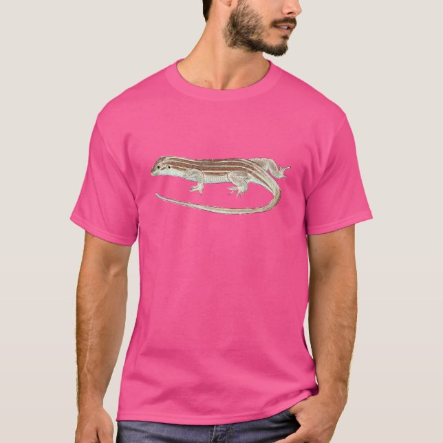 Gefleckter Peitschen-Schwanz-Eidechse T-Shirt (Vorderseite)