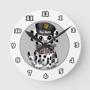 Gefleckter Polizeihund Uhr