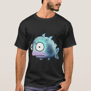 Gefleckter skeptischer Fisch T-Shirt
