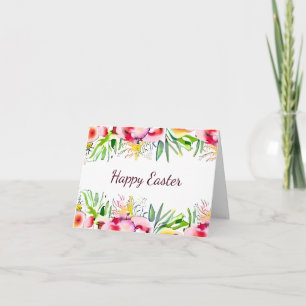 Geflorter Frühjahrsrahmen Karte