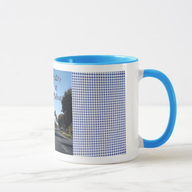 Geflügel in der Bewegung Tasse (Rechts)