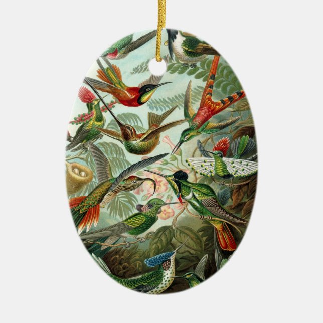 Geflügel Keramikornament (Vorne)