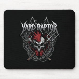 Geflügelfarmer Hof Raptor Schädel Farm Huhn Mousepad