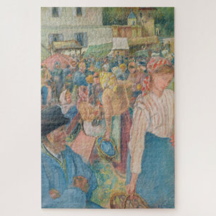 Geflügelmarkt, Pontoise 1882, Camille Pissarro Puzzle