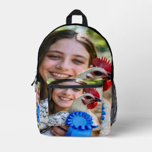 Geflügelschau Geflügel Foto Anpassen Bedruckter Rucksack
