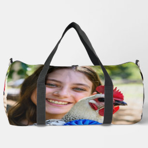 Geflügelschau Geflügel Foto Anpassen Duffle Bag