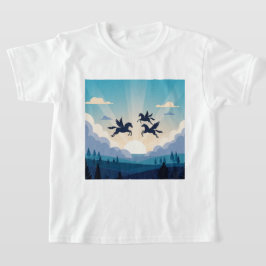 Geflügelte Pferde T-Shirt
