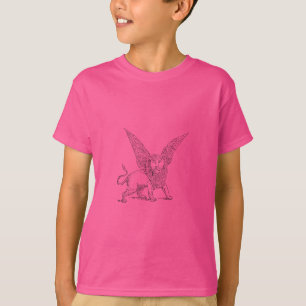 Geflügelter Löwe, Symbol des Heiligen Markus  T-Shirt