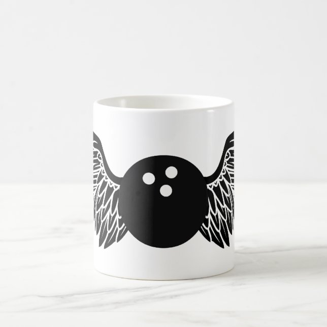 geflügeltes Bowling Tasse (Mittel)
