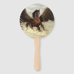 Geflügeltes Pegasus Fächer