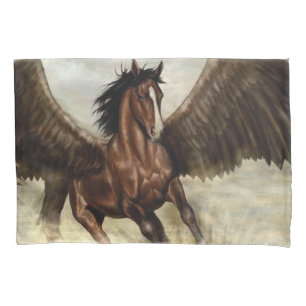 Geflügeltes Pegasus Kissenbezug