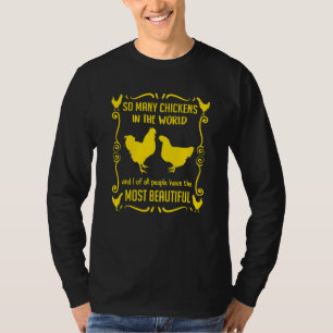 Geflügelzucht ökologische Landwirtschaft T-Shirt