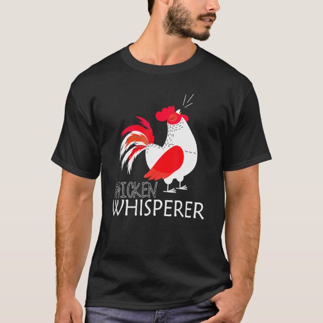 Geflügelzuchtbetrieb — Whisperer-Bauer T-Shirt (Vorderseite)